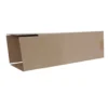 Faltkarton 550 x 150 x 150 mm, 1 wellig, braun, bedruckt