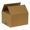 Faltkarton 190 x 165 x 110 mm, 1 wellig, braun, bedruckt