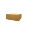 Faltkarton 220 x 190 x 90 mm, 1 wellig, braun, bedruckt