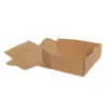 Faltkarton 240 x 160 x 74 mm, 1 wellig, braun, bedruckt