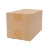 Faltkarton 250 x 150 x 150 mm, 1 wellig, braun, bedruckt