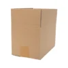 Faltkarton 250 x 150 x 150 mm, 1 wellig, braun, bedruckt