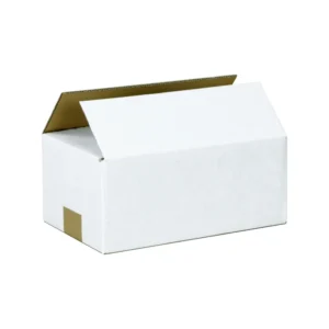 Cardboard box 250 x 160 x 105 mm, single-wall, white
