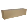 Faltkarton 280 x 280 x 1050 mm, 1 wellig, braun