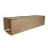 Faltkarton 280 x 280 x 1050 mm, 1 wellig, braun