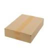 Faltkarton 350 x 250 x 80 mm, 1 wellig, braun, DHL Kleinpaket