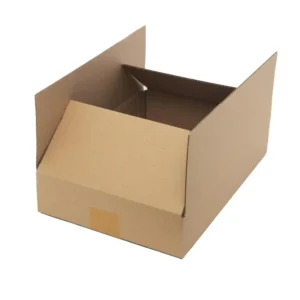 Cardboard box 350 x 250 x 80 mm, single-wall, brown, DHL small parcel