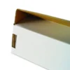Faltkarton 610 x 50 x 50 mm, 1 wellig, weiß/braun