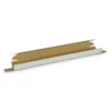 Faltkarton 610 x 50 x 50 mm, 1 wellig, weiß/braun