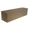 Faltkarton 1010 x 260 x 120 mm, 2 wellig, braun, bedruckt