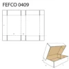 Bilderkarton 1050 x 750 x 80 mm, 2 wellig, braun