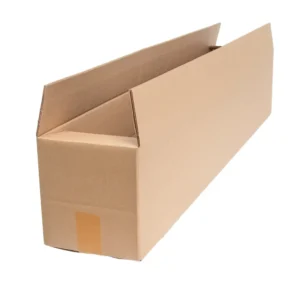 Cardboard box 1200 x 200 x 200 mm, double-wall, brown, printed