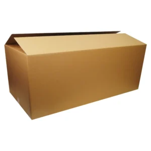 Faltkarton 1200 x 400 x 400 mm, 2 wellig, braun