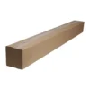 Faltkarton 1600 x 150 x 150 mm, 2 wellig, braun, bedruckt