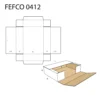 Faltkarton 1600 x 250 x 250 mm, 2 wellig, braun