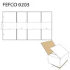 Faltkarton 300 x 205 x 220 mm, 2 wellig, braun