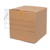 Faltkarton 300 x 300 x 300 mm, 2 wellig, braun