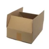 Faltkarton 390 x 280 x 100 mm, 2 wellig, braun