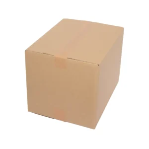 Cardboard box 400 x 300 x 300 mm, double-wall, brown, printed