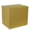 Faltkarton 430 x 330 x 380 mm, 2 wellig, braun, bedruckt