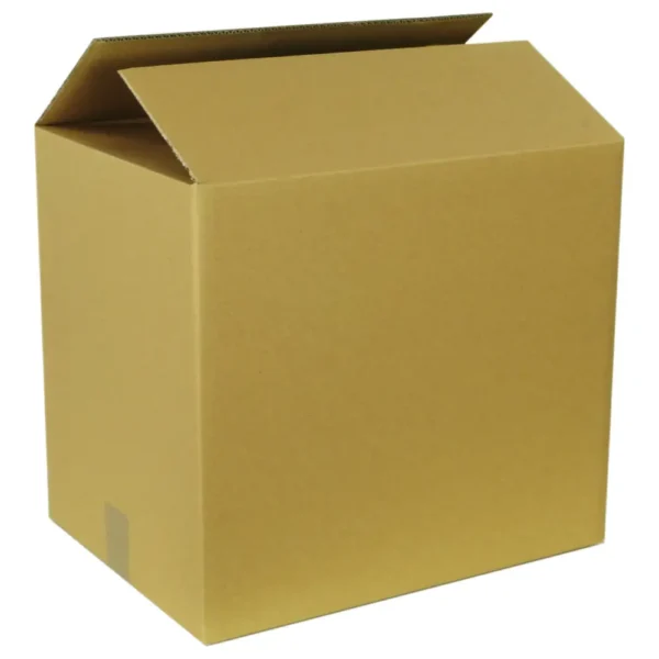 Faltkarton 430 x 330 x 380 mm, 2 wellig, braun, bedruckt