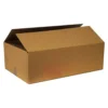 Faltkarton 605 x 400 x 215 mm, 2 wellig, braun