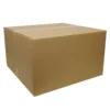 Faltkarton 700 x 700 x 400 mm, 2 wellig, braun