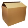 Faltkarton 800 x 600 x 600 mm, 2 wellig, braun