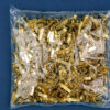 Sample bag closure clips, flat or round head
