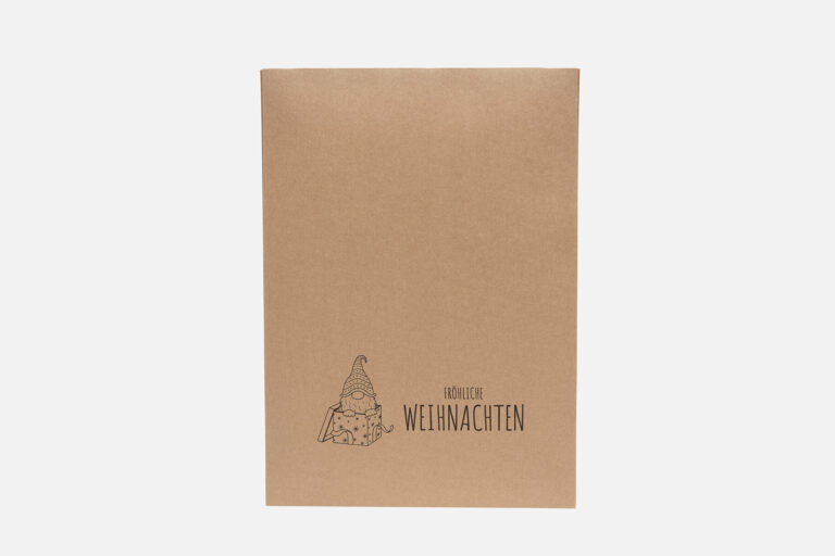 KRAFTMAILER Papier-Versandtaschen - Weihnachtsedition KRAFTMAILER® Versandtasche mit Weihnachtsmotiv Tannenbaum