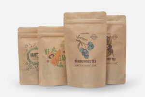 Aluminium-free stand-up pouches custom printed